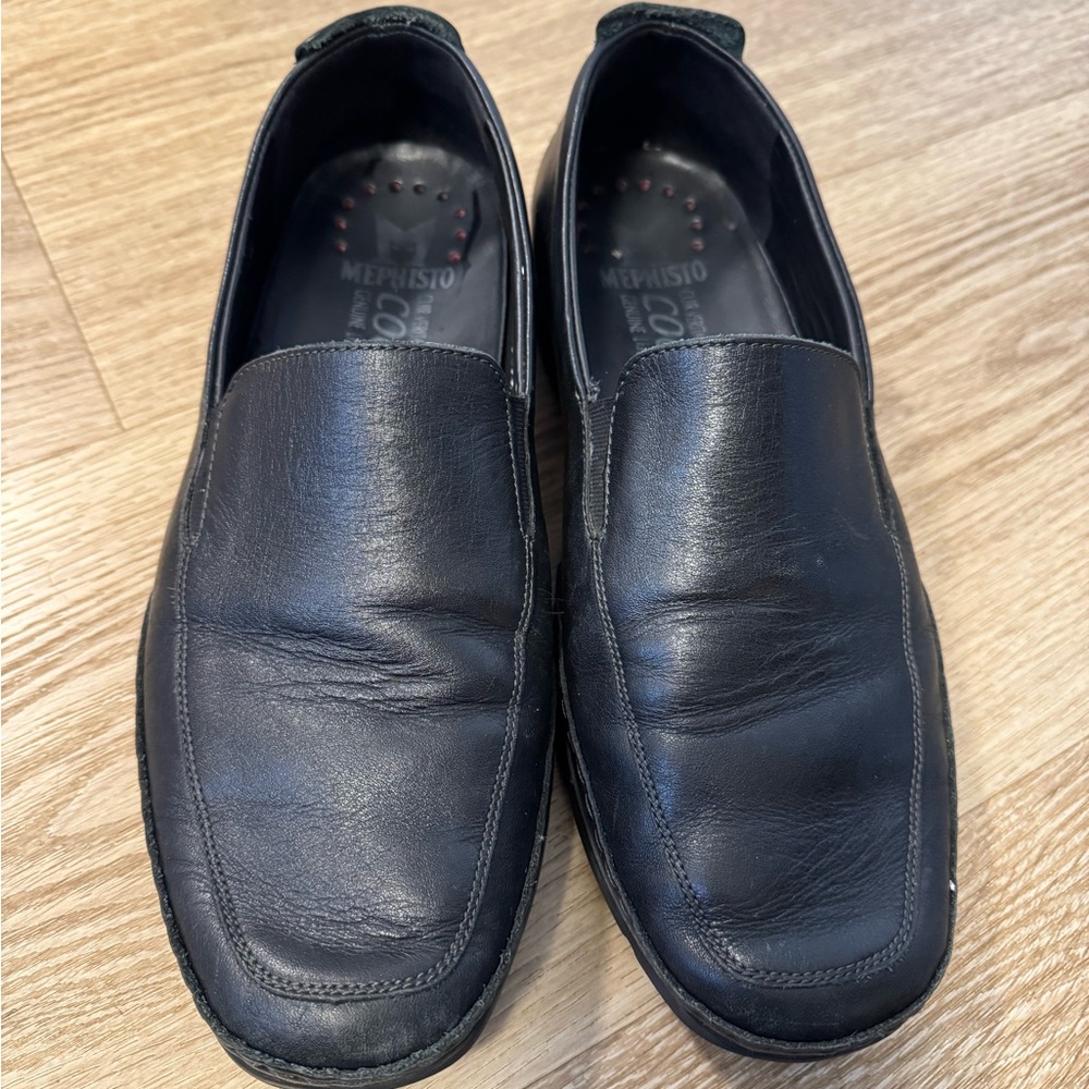 Mephisto Edlef Men's Loafers Shoes Size 9.5 Black